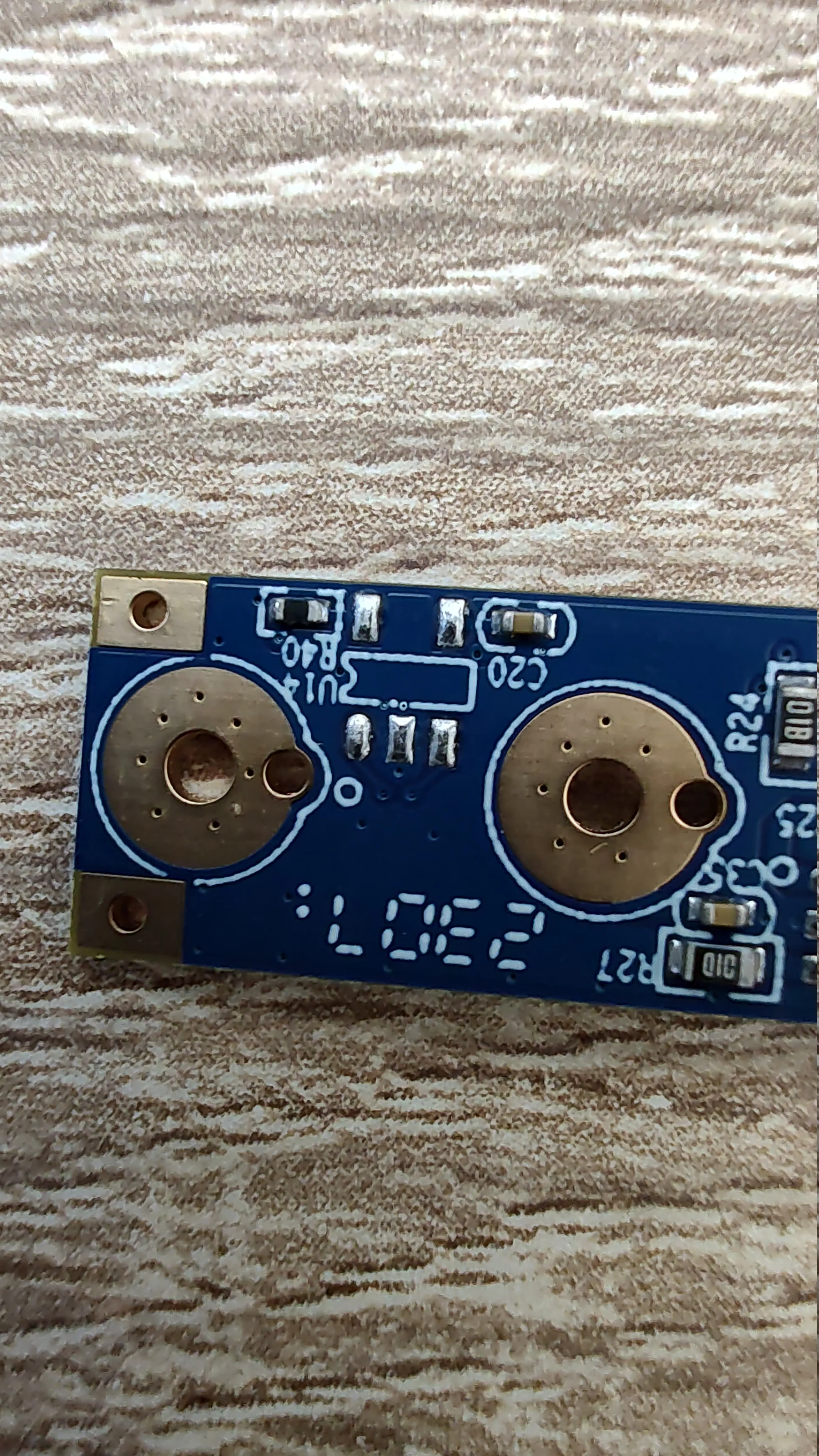The Pinecil V2 PCB without the hall effect sensor populated